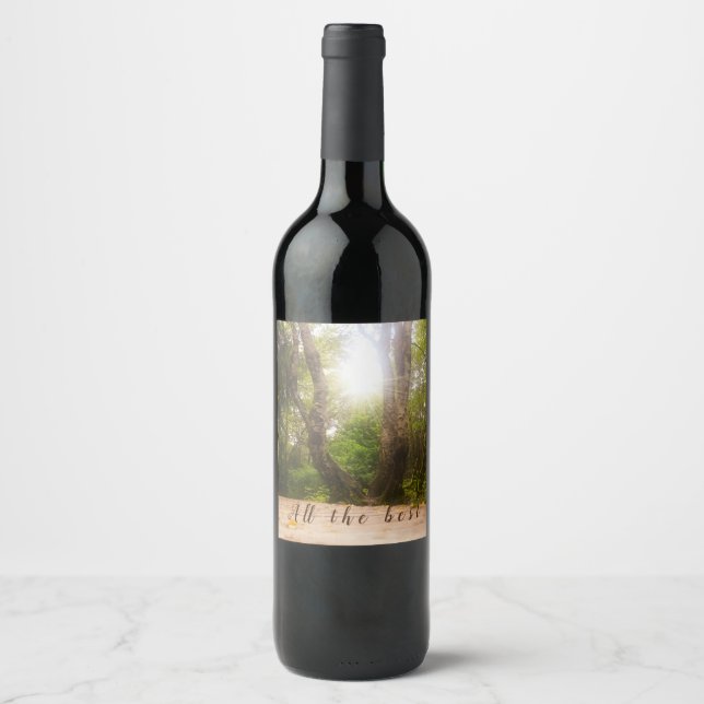 Rótulo De Garrafa De Cerveja A caminho...    (Frente)