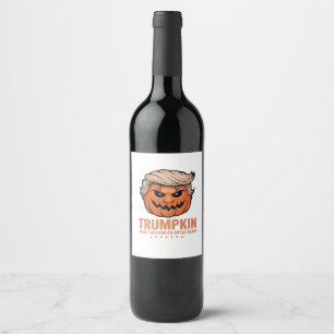 Rótulo De Garrafa De Cerveja Abóbora-Abóbora, Clássica do Halloween