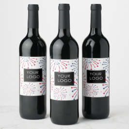 Rótulo De Garrafa De Cerveja Adicionar logotipo empresarial corporativo 4 de ju
