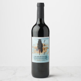 Rótulo De Garrafa De Cerveja African American Graduation Wine Lbl (Pele Escura)