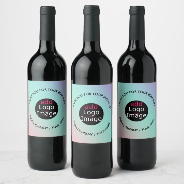 Rótulo De Garrafa De Cerveja Agradecimento Profissional Personalizado Chic Grad (Garrafas)