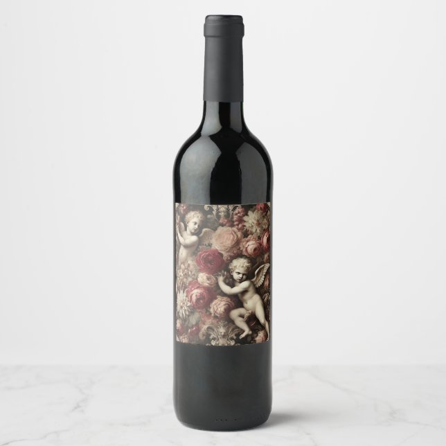 Rótulo De Garrafa De Cerveja Ângulos de discórdia - Barroco Gótico (Frente)