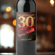 Aniversário de Casamento de 30 Dourado das Rosas v