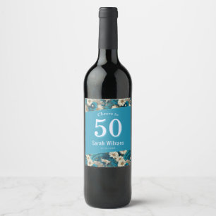 Rótulo De Garrafa De Cerveja Aniversário Personalizado de 30 Anos Inspirado em