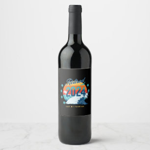 Rótulo De Garrafa De Cerveja Aposentado Oficialmente 2024