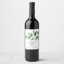 Aquarela Eucalipto Casamento | Branco
