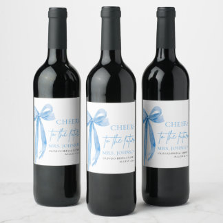 Rótulo De Garrafa De Cerveja Arco Azul Dusty Anima-Se Para O Futuro Chá de pane