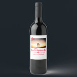 Rótulo De Garrafa De Cerveja Arco vermelho dia dos namorados adicionar foto nom<br><div class="desc">design</div>