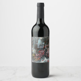 Rótulo De Garrafa De Cerveja Arte abstrata 
