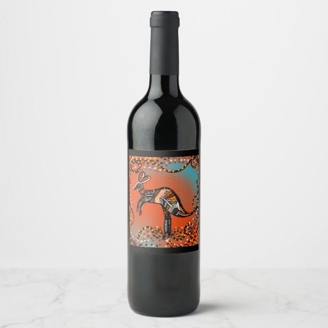 RÓTULO DE GARRAFA DE CERVEJA ARTE AUSTRÁLIA          (Frente)
