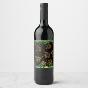 Rótulo De Garrafa De Cerveja Arte de São Patrício