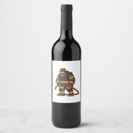 Rótulo De Garrafa De Cerveja Artista de Tatuagem de Boneco de Neve Natal 2026 F