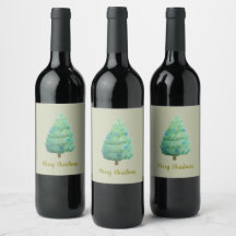 Árvore Natal Aquarela