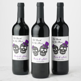 Rótulo De Garrafa De Cerveja Até que a morte nos separe do casamento personaliz