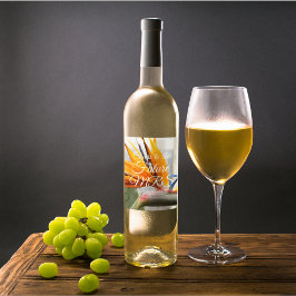 Rótulo De Garrafa De Cerveja Ave do Chá de panela Personalizado da Fábrica de P