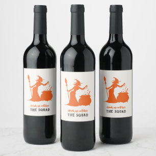 Rótulo De Garrafa De Cerveja Beber Bruxas Adultas Festa de Halloween Potion