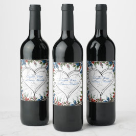 Rótulo De Garrafa De Cerveja Belo, elegante e caprichoso casamentos temáticos