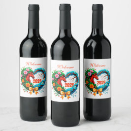 Rótulo De Garrafa De Cerveja Bem-vindo 2026