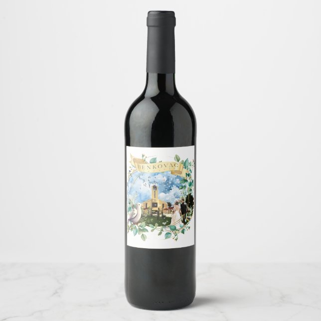 Rótulo De Garrafa De Cerveja Benkovac (Frente)