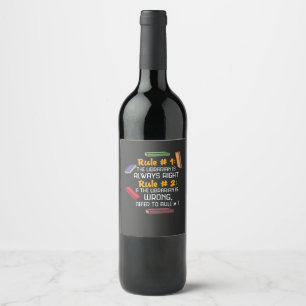 Rótulo De Garrafa De Cerveja Bibliotecário