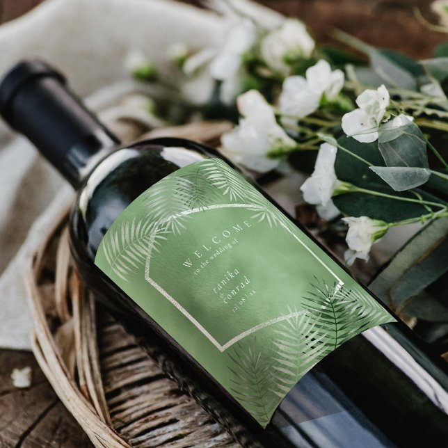 Rótulo De Garrafa De Cerveja Boas-vindas a Moss Green ID956 (Criador carregado)