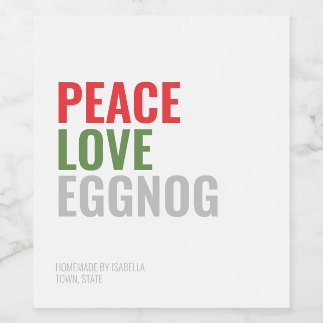 Rótulo De Garrafa De Cerveja Boi Bebida Natal (Rótulo Único)