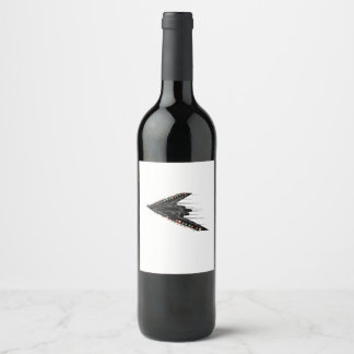 Rótulo De Garrafa De Cerveja Bombardeiro a jato furtivo B-2 B2 Spirit 4 de julh