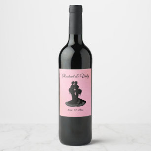 Rótulo De Garrafa De Cerveja Brides de Pink