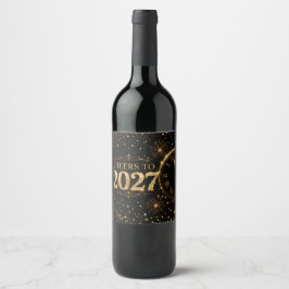 Rótulo De Garrafa De Cerveja Brindemos a 2027