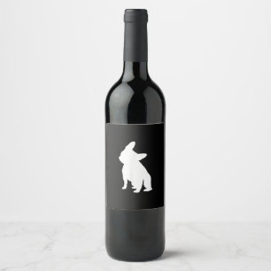 Rótulo De Garrafa De Cerveja buldogue francês simples   presente bonitinho fre