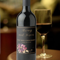 Burgundy de ouro negro elegante