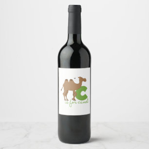Rótulo De Garrafa De Cerveja C É Para Camel