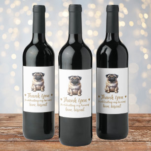Rótulo De Garrafa De Cerveja Cachorro De Casamento Personalizado I Do Too Wedg 