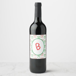 Rótulo De Garrafa De Cerveja Cana-doce/menta-pimenta