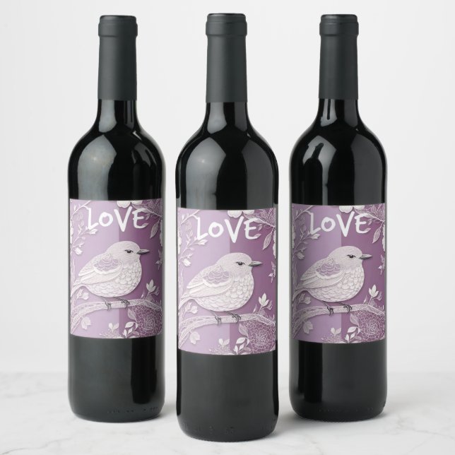 RÓTULO DE GARRAFA DE CERVEJA CANÇÃO DE AMOR (Garrafas)