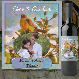 Rótulo De Garrafa De Cerveja Cantora do Poolside Cheer to Love 2338