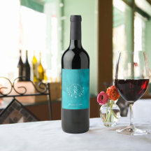 Casamento Aqua Elegance Turquoise & Teal Watercolo