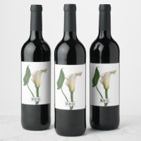 Casamento Botânico Elegante Calla Lily Green