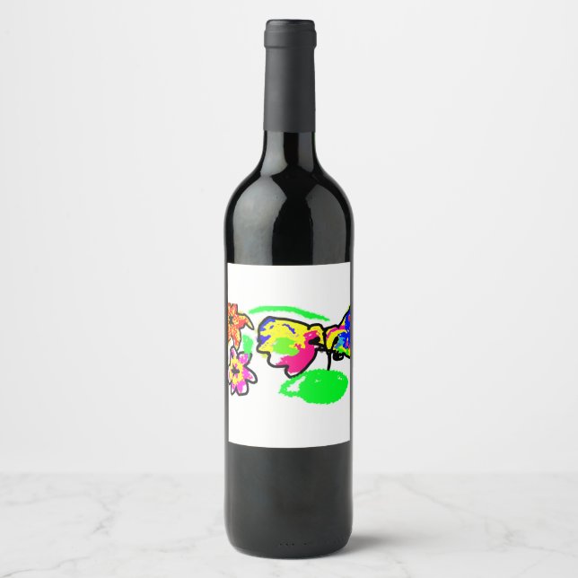 Rótulo De Garrafa De Cerveja Casamento de Aves Humosas (Frente)