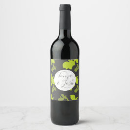 Rótulo De Garrafa De Cerveja Casamento de Cinzas amarelas Silo Lemon e Limões