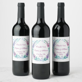 Rótulo De Garrafa De Cerveja Casamento digitalis raposas românticas