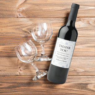 Rótulo De Garrafa De Cerveja Casamento Ilustrado Azul Desenhado à Mão Espanhola