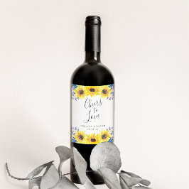 Rótulo De Garrafa De Cerveja Casamento Personalizado "Saúde ao Amor"