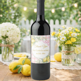 Rótulo De Garrafa De Cerveja Chá de Noiva Lembrança Xadrez Rosa