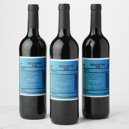 Rótulo De Garrafa De Cerveja Cheers to Healing: Custom Wine Labels for Your Fav