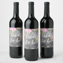 Chuva Cinza & Rosa Floral "Noiva" Chá