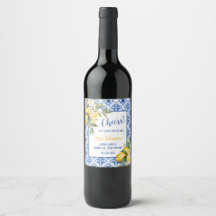 RÓTULO DE GARRAFA DE CERVEJA CHUVA DE PRESENTES DE NOIVA COM LIMÃO MAIN SQUEEZE