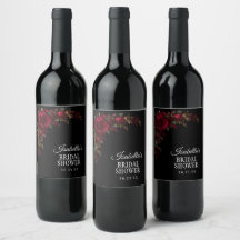 Chuva Floral Botânica Gótica Sombría para Noiva