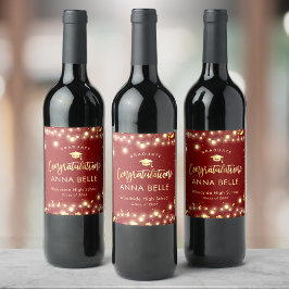 Rótulo De Garrafa De Cerveja Classe Personalizada de Graduação Personalizada de