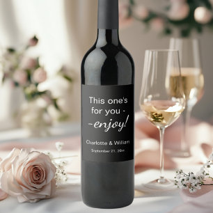 Rótulo De Garrafa De Cerveja Convidados favorecem casamento negro